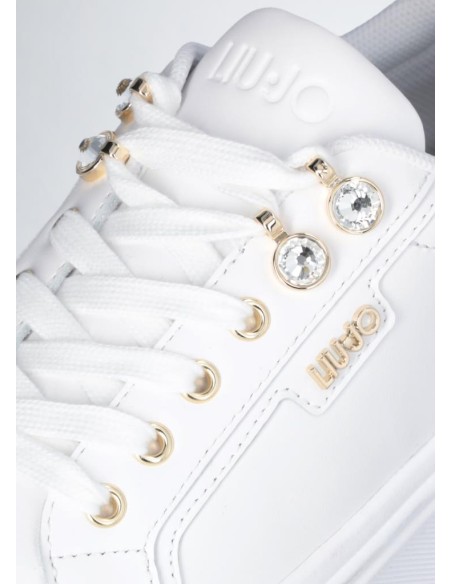 Liu Jo Sneakers Platform Donna Selma 11 con Pietre Gioiello  | Mariade