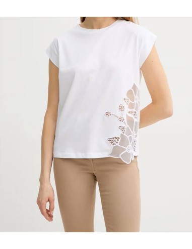 Marciano Guess T-shirt in cotone con applicazione decorativa  | Mariad