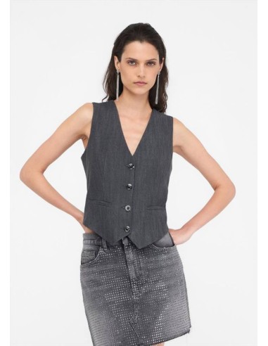 Liu Jo Gilet donna in denim di lyocell  | Mariadesole.it