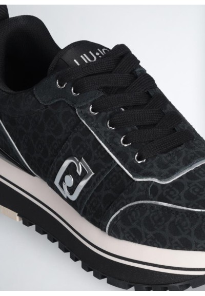 Liu Jo Sneakers Platform Donna in Suede Maxi Wonder 71  | Mariadesole.