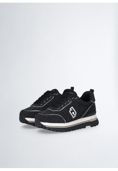 Liu Jo Sneakers Platform Donna in Suede Maxi Wonder 71  | Mariadesole.