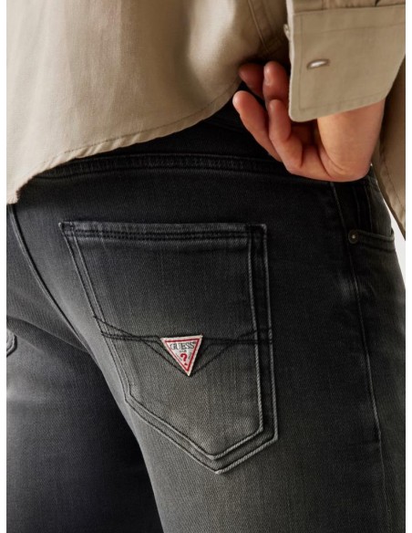 Jeans skinny Guess uomo Miami a vita bassa in denim stretch  | Mariade
