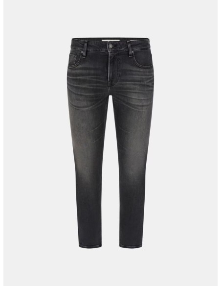 Jeans skinny Guess uomo Miami a vita bassa in denim stretch  | Mariade