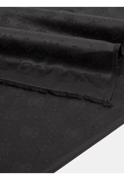 Sciarpa Guess donna 4G logo Peony stampa 70x180 cm  | Mariadesole.it