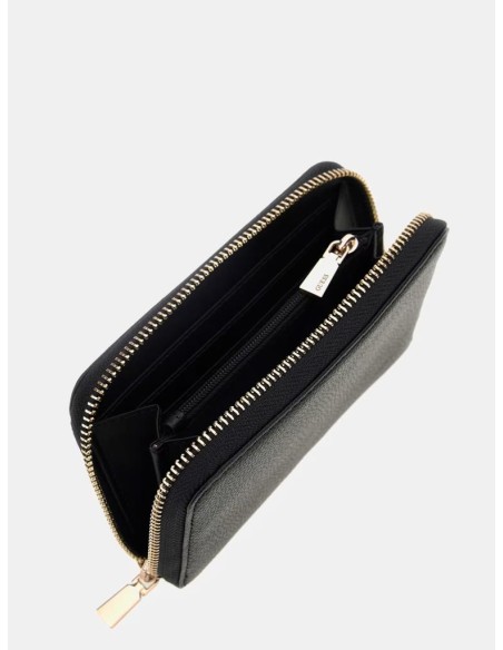 Portafoglio Guess Calebra con logo e zip dorata in simil pelle  | Mari