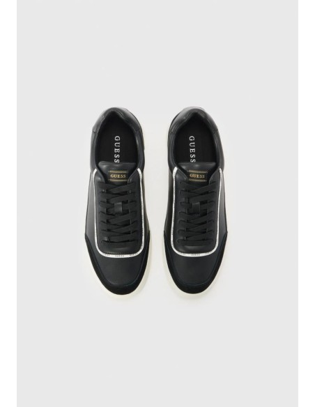 Sneakers Uomo Guess WINNO 3 in Pelle Rivestita e Scamosciato con Plate