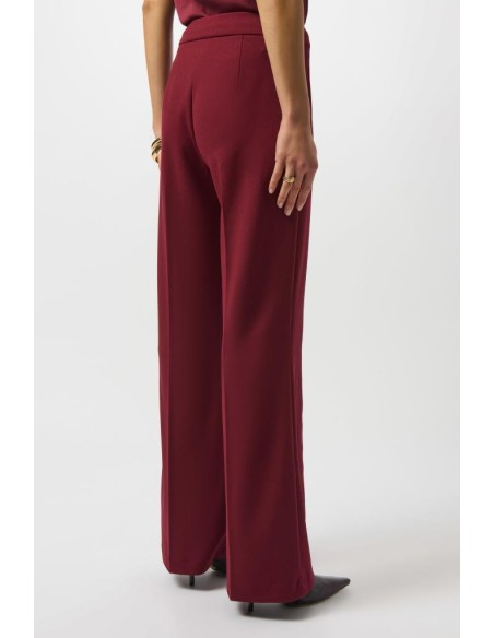 Pantaloni Donna Joseph Ribkoff Gamba Larga in Crêpe Scuba  | Mariadeso