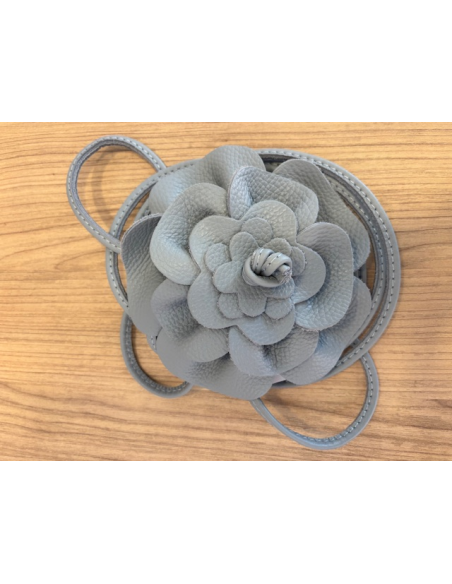 Cintura Donna a Fiore in Vera Pelle Made in Italy  | Mariadesole.it