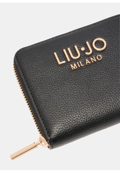 
Portafoglio Zip Around Liu Jo Better Donna Nero  | Mariadesole.it