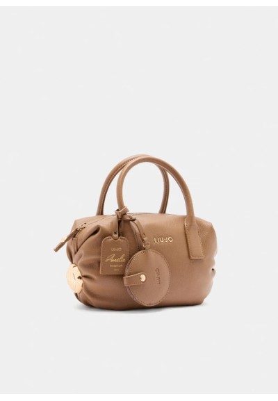 Liu Jo Borsa Piccola Donna con Charm Marrone a Mano e Tracolla  | Mari