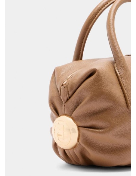 Liu Jo Borsa Piccola Donna con Charm Marrone a Mano e Tracolla  | Mari