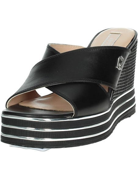 Sandalo donna Liu Jo in pelle con slip-on  | Mariadesole.it