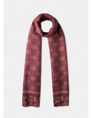 Stola Liu Jo Donna con Logo Monogram e Lurex  | Mariadesole.it