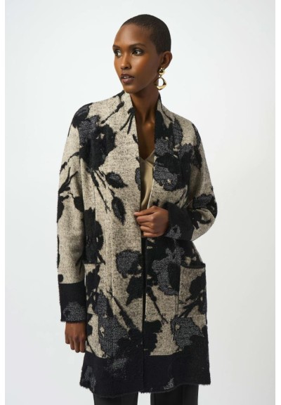 🧥 Cardigan lungo jacquard astratto Joseph Ribkoff Donna  | Mariadesol