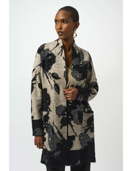 🧥 Cardigan lungo jacquard astratto Joseph Ribkoff Donna  | Mariadesol