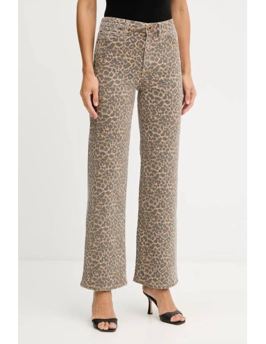 Guess Jeans Donna Wide Leg Vita Alta in Denim Multicolore  | Mariadeso