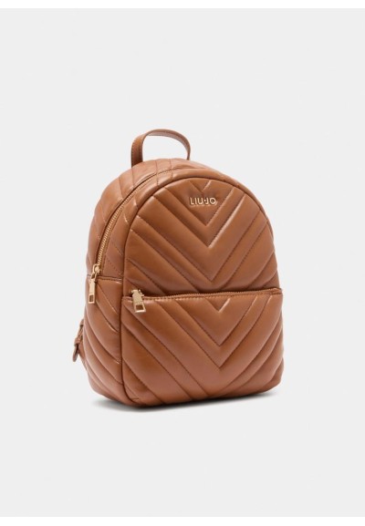 Liu Jo Zaino Donna Matelassé Marrone con Logo  | Mariadesole.it