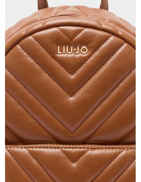 Liu Jo Zaino Donna Matelassé Marrone con Logo  | Mariadesole.it