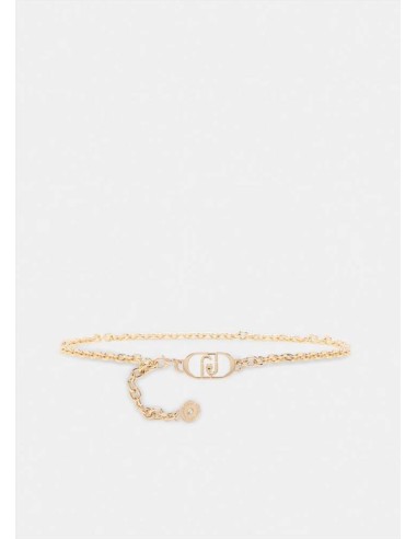 Liu Jo Cintura Donna a Catena Dorata con Fibbia e Charm Logato  | Mari