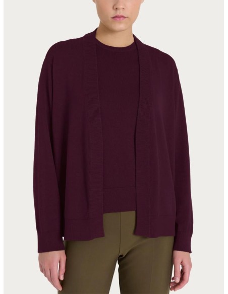 Ragno Donna Cardigan Corto Four Seasons Aperto  | Mariadesole.it