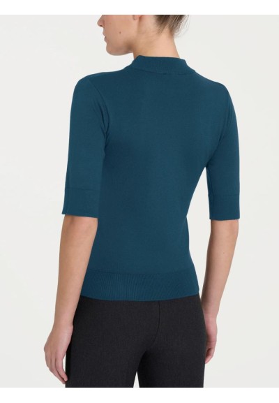 Ragno Donna Lupetto Manica Corta Four Seasons  | Mariadesole.it