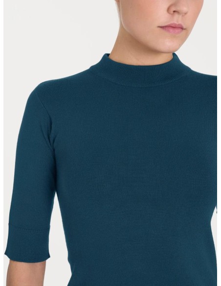 Ragno Donna Lupetto Manica Corta Four Seasons  | Mariadesole.it