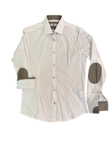 Camicia Uomo Paolo Di Matteo Made in Italy Slim Fit con Collo Italiano