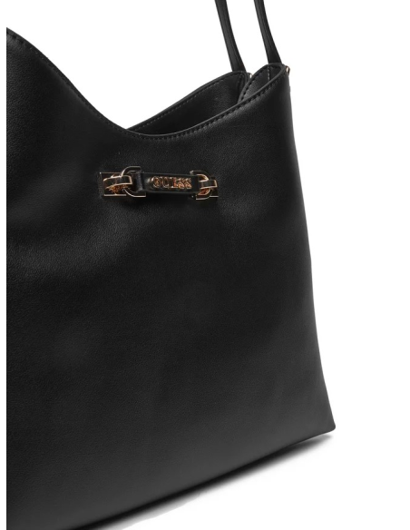 Borsa Donna Guess Lefia Hobo in Ecopelle con Tasca Esterna  | Mariades