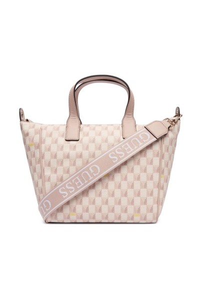 Borsa a Mano Donna Guess in Pelle Sintetica con Tracolla Regolabile  |