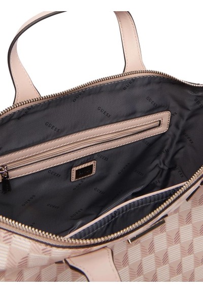Borsa a Mano Donna Guess in Pelle Sintetica con Tracolla Regolabile  |