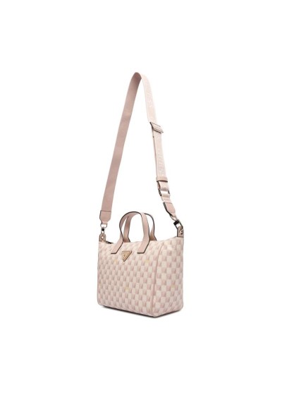 Borsa a Mano Donna Guess in Pelle Sintetica con Tracolla Regolabile  |