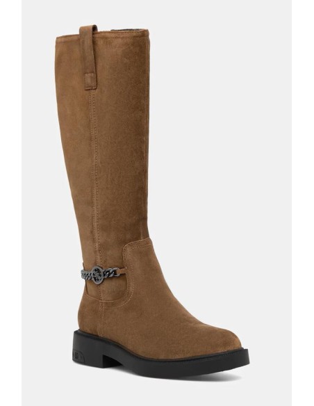 Stivali Donna Guess in Pelle Scamosciata con Zip Laterale  | Mariadeso