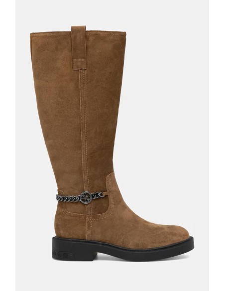 Stivali Donna Guess in Pelle Scamosciata con Zip Laterale  | Mariadeso