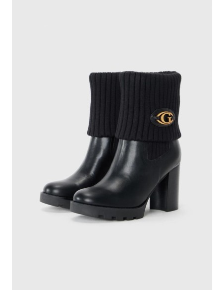 Stivaletti Donna Guess Neason con Tacco Largo e Borchie  | Mariadesole