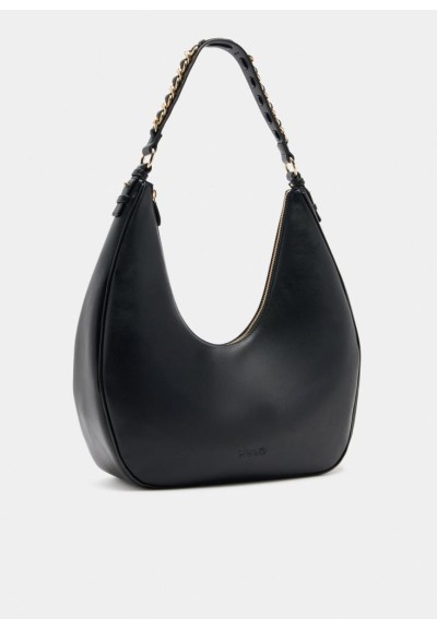 Liu Jo borsa hobo grande donna con catena intrecciata  | Mariadesole.i