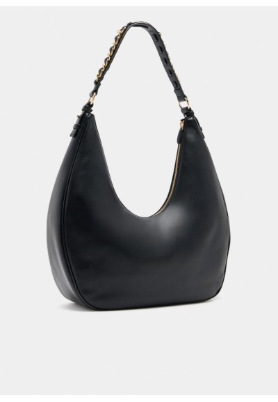 Liu Jo borsa hobo grande donna con catena intrecciata  | Mariadesole.i