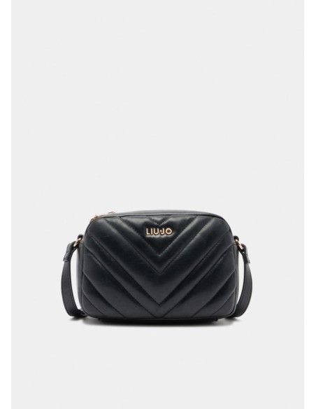 Liu Jo borsa a tracolla piccola matelassé nera donna  | Mariadesole.it