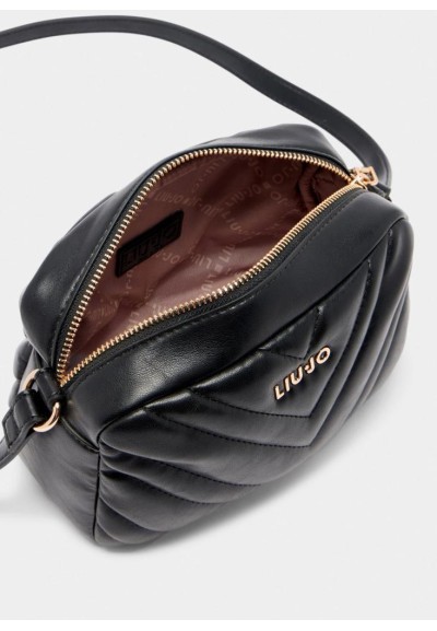 Liu Jo borsa a tracolla piccola matelassé nera donna  | Mariadesole.it