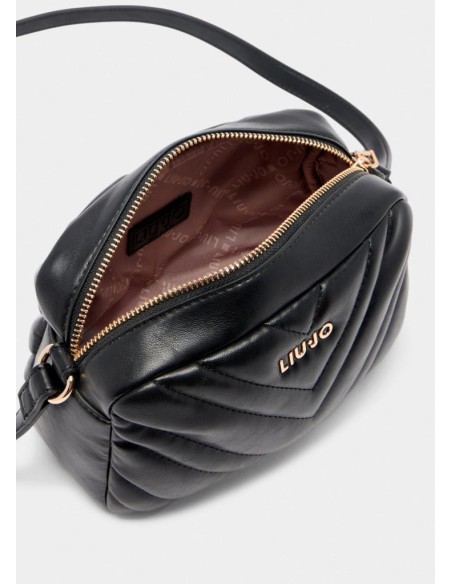 Liu Jo borsa a tracolla piccola matelassé nera donna  | Mariadesole.it