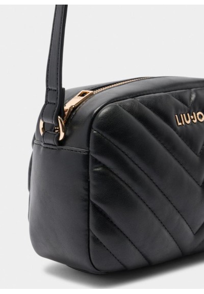 Liu Jo borsa a tracolla piccola matelassé nera donna  | Mariadesole.it