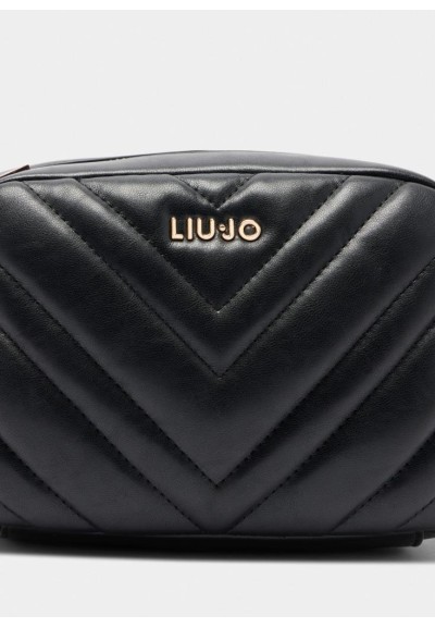 Liu Jo borsa a tracolla piccola matelassé nera donna  | Mariadesole.it