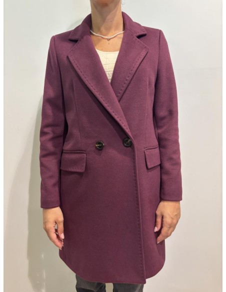 Cappotto donna Philly Firenze doppiopetto con bottoni a vista  | Maria