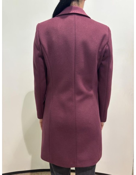Cappotto donna Philly Firenze doppiopetto con bottoni a vista  | Maria
