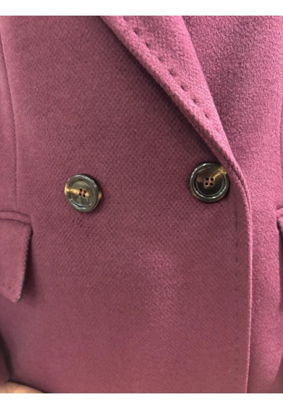 Cappotto donna Philly Firenze doppiopetto con bottoni a vista  | Maria