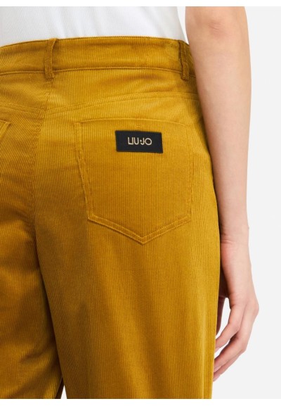 Liu Jo Pantaloni Donna in Velluto a Coste  | Mariadesole.it