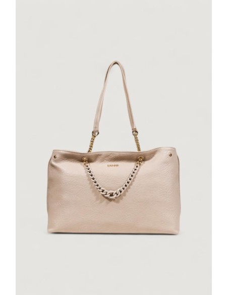 Liu Jo Borsa Donna a Spalla Grande con Catena Color Taupe  | Mariadeso