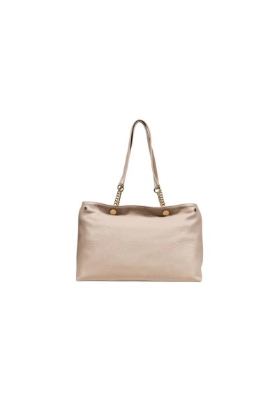 Liu Jo Borsa Donna a Spalla Grande con Catena Color Taupe  | Mariadeso