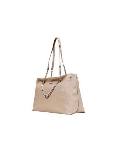 Liu Jo Borsa Donna a Spalla Grande con Catena Color Taupe  | Mariadeso