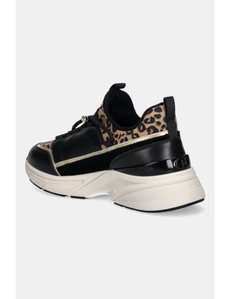 Liu Jo Sneakers Donna in Pelle, Camoscio e Tessuto con Plateau  | Mari