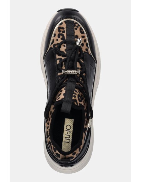 Liu Jo Sneakers Donna in Pelle, Camoscio e Tessuto con Plateau  | Mari